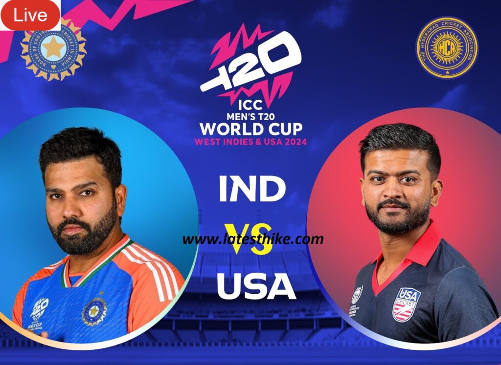 ind vs usa world cup 2024 match live